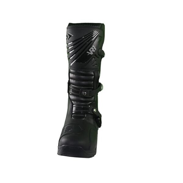 VR1 Black VR B Long Adventure Boots for men - Image 3