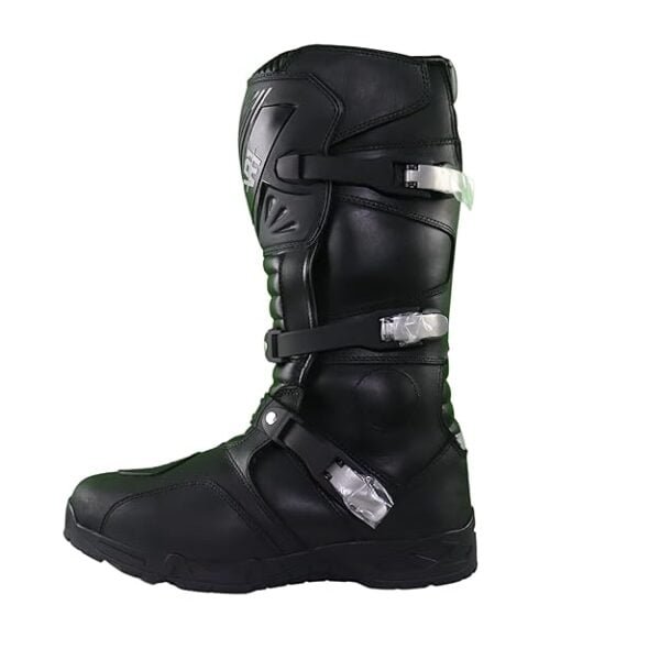 VR1 Black VR B Long Adventure Boots for men - Image 2