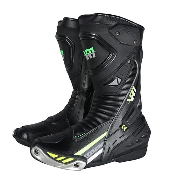 VR1 B01 Green Boots For Mens Biker Boots