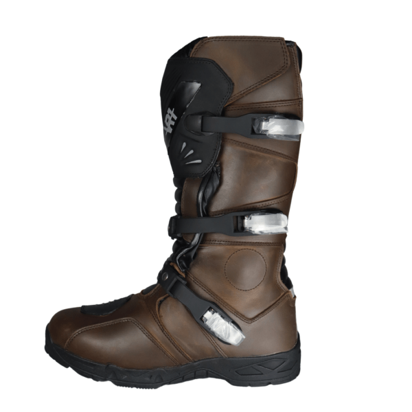 VR1 Brown VR B Long Adventure Boots for men - Image 3