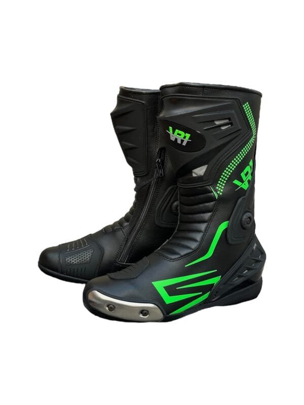 VR1 B05- Dark Green Boots for Men