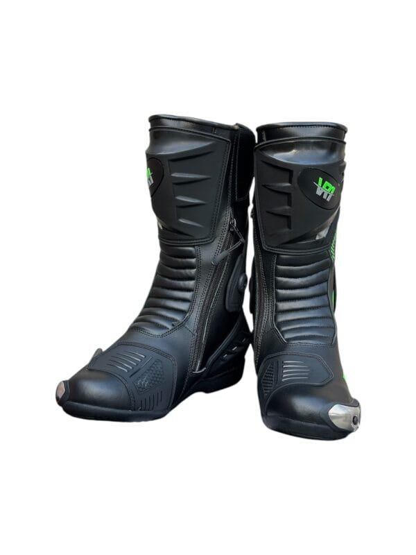 VR1 B05- Dark Green Boots for Men - Image 6